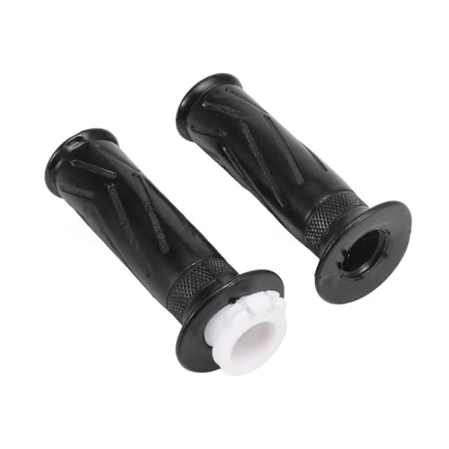 Poignées de guidon moto pour T-Max 500 et 530 - Caoutchouc antidérapant noir