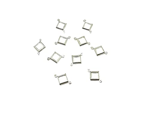 Maillons carrés pour créer vos bijoux de soirée chics et raffinés