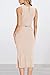 PRETTYGARDEN Women's 2 Piece Summer Outfits Crewneck Tank Tops Split Bodycon Midi Skirt Set (Apricot,Large)