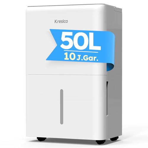 Kresico Luftentfeuchter elektrisch 50L, Entfeuchter elektrisch,...