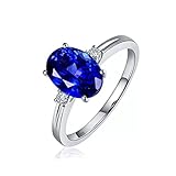 ring gold saphir brillant Anlass: perfektes geschenk für mama, ehefrau, freundin, tochter, schwiegermutter, tante, nichte, oma, enkelin, beste freunde, braut am geburtstag, hochzeit, jubiläum, graduierung, ruhestand, valentinstag, muttertag, weihnachten.