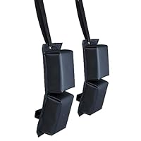 Extreme Max 3006.7270 BoatTector PWC Contour Fender mit Haken und Gurt-Set mit verstellbaren Gurten für einfache und sichere Installation, 2 Stück