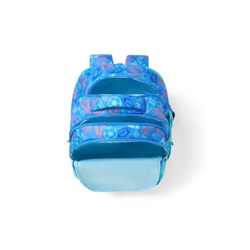 Image of American Tourister Drip | 33 Ltrs | 3 Compartments | Bottle Pocket | Ergonomic Padded Back Panel & Shoulder Straps | School Backpack for Boys & Girls | 1 Year International Warranty | Sports Blue