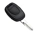 Guscio Portachiavi Accessori Ricambi Cover Copri Chiave Telecomando Auto 1 Tasto Compatibile Con Renault Twingo - Clio - Kangoo - Master