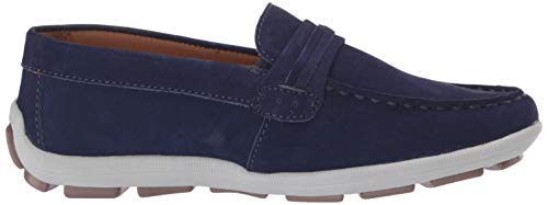 Image of Driver Club USA Kids' Kids Boys /Girls Genuine Leather Driving Loafer with Rope Anchor Detail