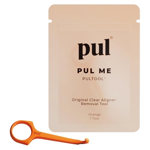 The Pultool PUL Aligner-Entfernungswerkzeug | Sicherer und hygienischer Haken für Invisalign und Retainer | Sanftes BPA-freies Design für den täglichen Gebrauch | 1 Stück