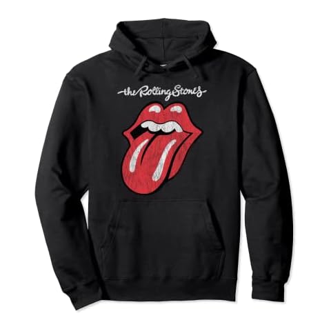 Rolling Stones Official Script Tongue Pullover Hoodie Cover