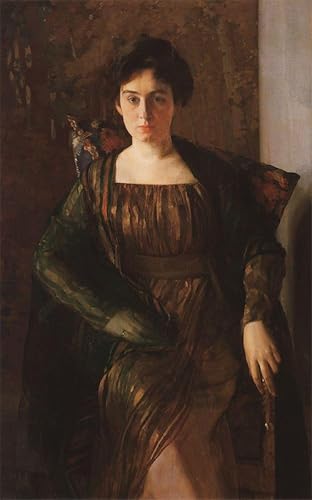 Affiche Konstantin Somov portrait G Hirschman impression sur toile 60x90cm