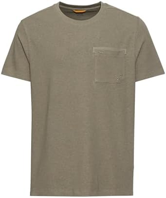 Camel Active Herren T-Shirt – Basic, Aus Baumwolle, Für Casual & Outdoor Lifestyle