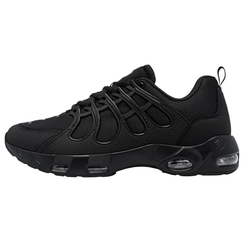 LARNMERN Slip Resistant Non Slip Work Shoes for Men Casual Comfort Walking Mens Chef Kitchen Breathable Air Cushion Wide