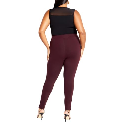 City Chic Women's Plus Size Pant Party Fever2