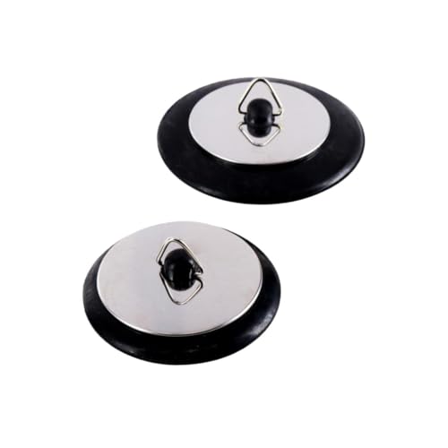 Handy Hardware 2pc Multi Fit Bath & Sink Plug 60mm & 75mm Universal Bathtub Stopper,Bathroom Sink Drain Plug, Universal Drain Stopper Bath Plug for Kitchen Bathtub Sink Drains