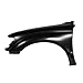 CarPartsDepot, Driver Left Side Front Fender Unpainted Primed Black LH, 371-44400-01 TO1240161 5381204070