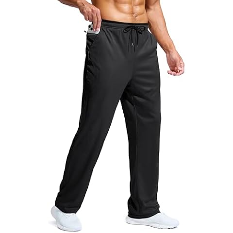 Pudolla Men's Breathable Sweatpants Cover