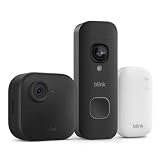 Blink Outdoor 4 + Blink Videotimbre 2K+ con pilas (últ. generación): cámara de seguridad inteligente HD sin cables (sistema de 1 cámara con Sync Module Core incluido)