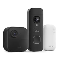 Blink Outdoor 4 Camera + Blink Battery Doorbell 2K+ (newest gen)| Wireless HD smart security camera| 1 camera system with Sync Module Core incl.| IP65