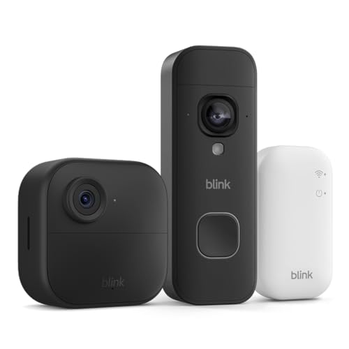 Miniatura 2 de Blink Outdoor 4 + Blink Videotimbre 2K+ con pilas (últ. generación): cámara de seguridad inteligente HD sin cables (sistema de 1 cámara con Sync Module Core incluido)