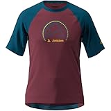 Zimtstern PureFlowz Kurzarmshirt Herren rot/blau