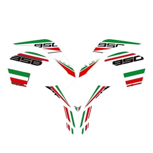 Kit protection réservoir Multistrada 950 S autocollants carénage moto