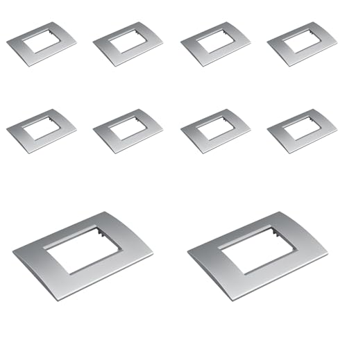 Compatibile con Bticino Living, mantenendo estetica e dimensioni originali del sistema.