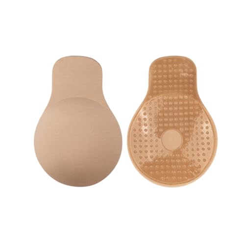Remonte-Seins en Tissu avec cache-tétons liftants adhésifs et réutilisables en beige