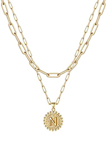 Image of Yellow Chimes Necklace for Women Gold plated Multi-layered Pendent with Charm inter linked chain Pendant Necklace for Women And Girls