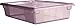 CFS 10621C89 StorPlus Color-Coded Food Box Storage Container Only, 8.5 Gallon, 26" x 18" x 6", Purple (Pack of 6)