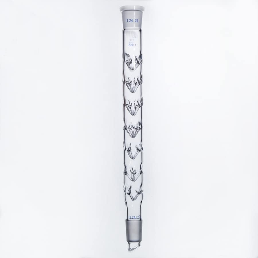 Colonna di distillazione Vigreux in vetro borosilicato da 400 mm per laboratorio di chimica Utensile per progetti scientifici