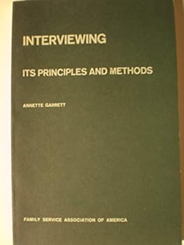 Paperback Interviewing, its principles and methods Book