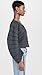 AMUR Women's Pebble Pleated Cardigan, Charcoal Cloud, XL