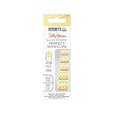 Sally Hansen Salon Effects Perfect Manicure X Hershey's Cookies 'n' Creme Eggs, Spot On Chic, Press On Nails, Easy to Apply, Nail Glue & Adhesive Tabs Included