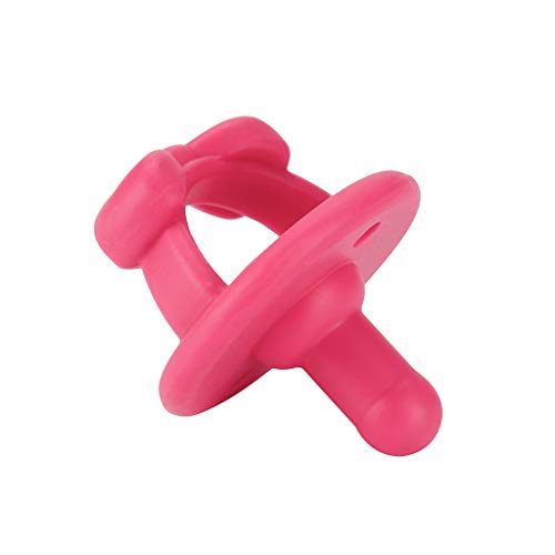 Itzy Ritzy Sweetie Soother Pacifier Set Of 2 - Silicone Newborn Pacifiers With Collapsible Handle & Two Air Holes For Added Safety; Set Of 2 In Cotton Candy & Watermelon, Ages Newborn & Up #TOP6