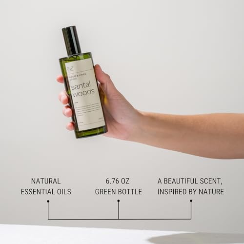 Craft-Kin-Room-Spray-676-oz-Santal-Woods-Linen-Spray-for-Bedding-Pillow-Spray-Room-Sprays-for-Home-Long-Lasting-Room-Freshener-Mist-Spray Craft Kin Room Spray 676 oz Santal Woods Linen Spray for Bedding Pillow Spray Room Sprays for Home Long Lasting Room Freshener Mist Spray
