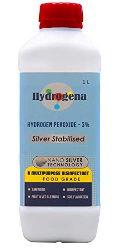 picture Hydrogen Peroxide Disinfectant Ratio hydrogena 3 w w of hydrogen peroxide food grade 1 litre with nano silver multipurpose disinfectant