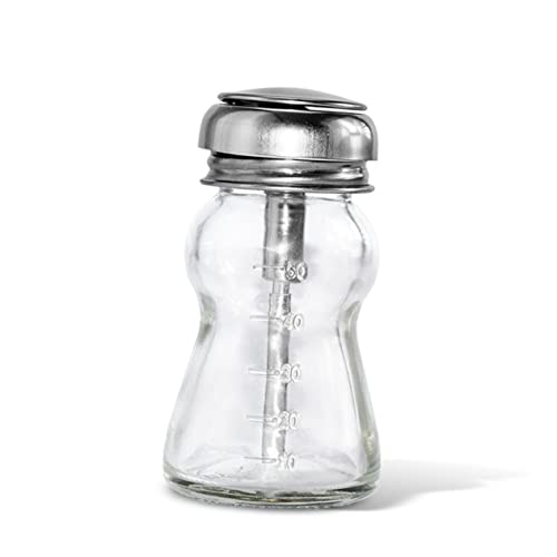 Pump Glass Nail Polish Remover Bottle Thickened Transparent Pressing Dispenser for Makeup Remover and Solvents Durable Refillable Storage Container4