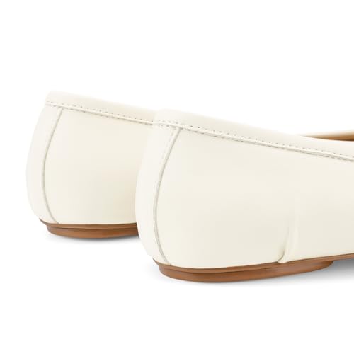 Image of VBDB Tabi Ballet Flats for Women Dressy Casual Shoes Split Toe Wide Flats Light Weight Japanese Shoes
