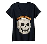 Photo Gallery donna halloween master builder zucca bambini building blocks mattone maglietta con collo a v Photo Gallery donna halloween master builder zucca bambini building blocks mattone maglietta con collo a v
