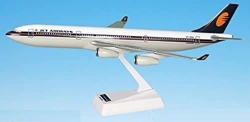 Flight Miniatures Jet Airways Airbus A340-300 1:200 Scale Display Model w/Stand