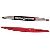 Générique Feu Stop 3ème Feu de Frein High Mount Outdoor Personal Car Part Decoration pour Honda CR V CRV 34270TFCH01 34270T0AA01 Feu stop LED à montage haut Feux de freinage (Rouge)