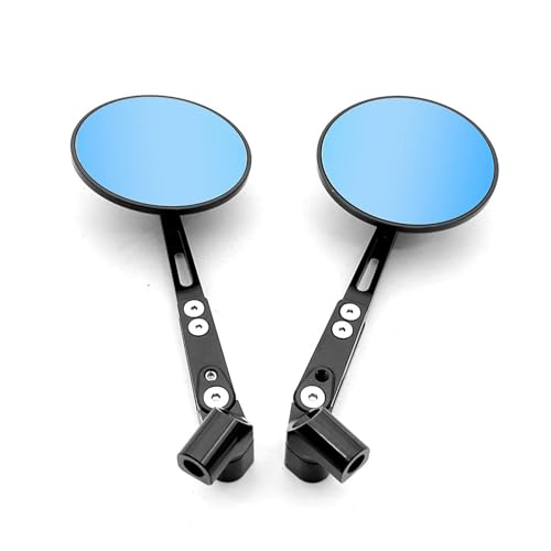 Motorcycle Mirror Round Side For YA&MAHA XSR125 XSR700 XSR900 For Rebel CB300R CB650R For KA&WASAKI Z650RS Z900RS For SU&ZUKI SV