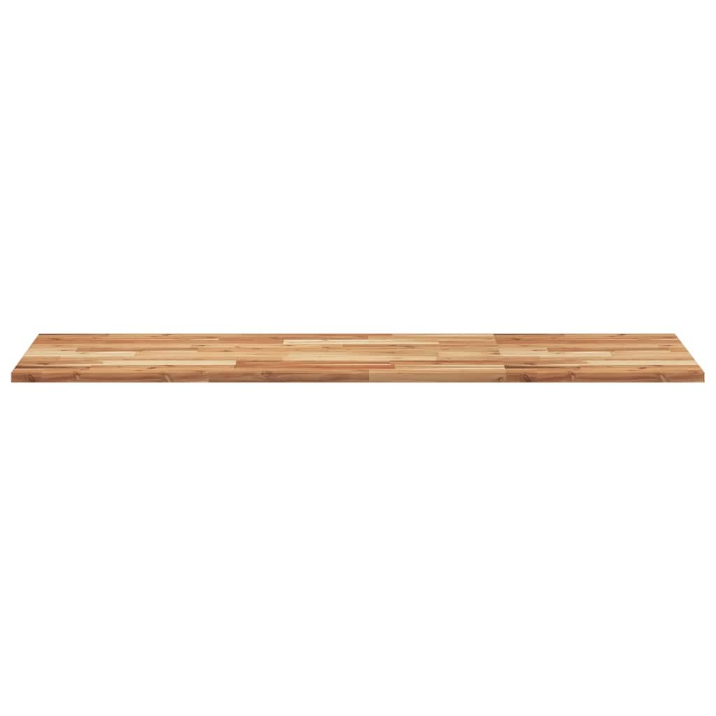 vidaXL Dessus de Bureau Fini à l'huile 160x50x2cm Bois d'acacia Massif, Plan de Travail de Cuisine, Plan de Travail de Remplacement de Cuisine, Dessus de Bureau en Bois
