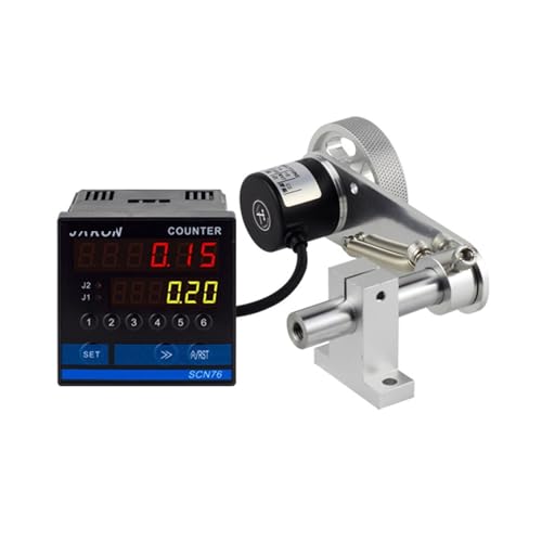 Digital Counter Digital Counter, Industrial Wire Measuring Meter Come with Encoder and Wheel Roller