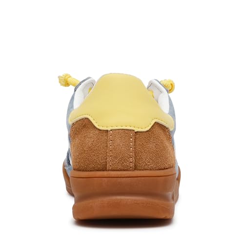 Steve Madden Women's Verdict Sneaker, Blue Multi, 11