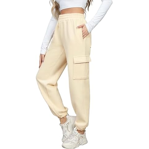 Xnova Women's Fleece Lined Cargo Joggers Cover