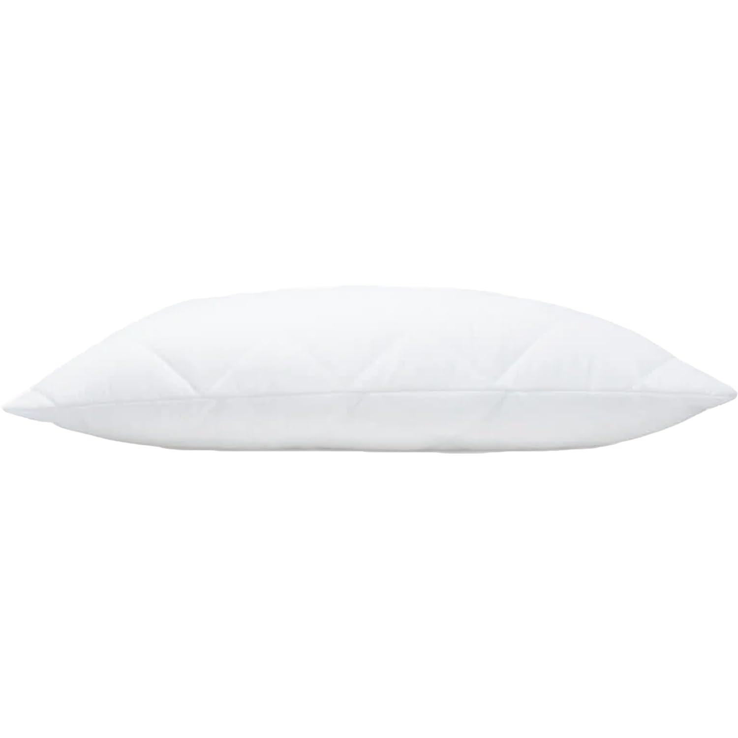 Lancashire Textiles Pillow Protector Pair Anti Bacterial 300Tc Quilted Cotton Bamboo Blend (Pillow Protector Pair)