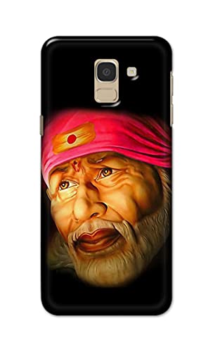 Image of PRINTFIDAA Sai Baba Lord Shiridi Great God Hinduism Religious Hard Back Cover for Samsung Galaxy J6 (2018) (5.6 inch) / Samsung On 6 (2018), J600F / DS Back Cover -(P6) KAT1002