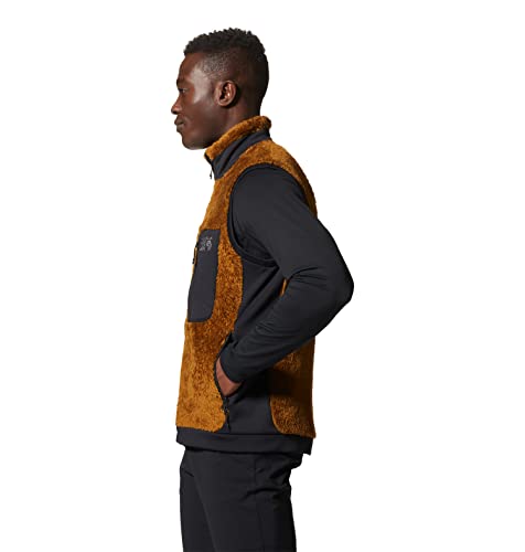 Image of Mountain Hardwear Men's Polartec High Loft Vest, Golden Brown, L