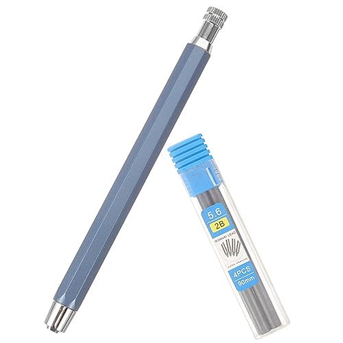 OHPHCALL 1 セット ペンシル 格納式鉛筆 便利 製図用鉛筆 アート絵画鉛筆 大工の鉛筆 文房具鉛筆 美術 サインペン ペンを書く オフィス鉛筆 ペンの供給 グラファイト鉛筆 スケッチ鉛筆