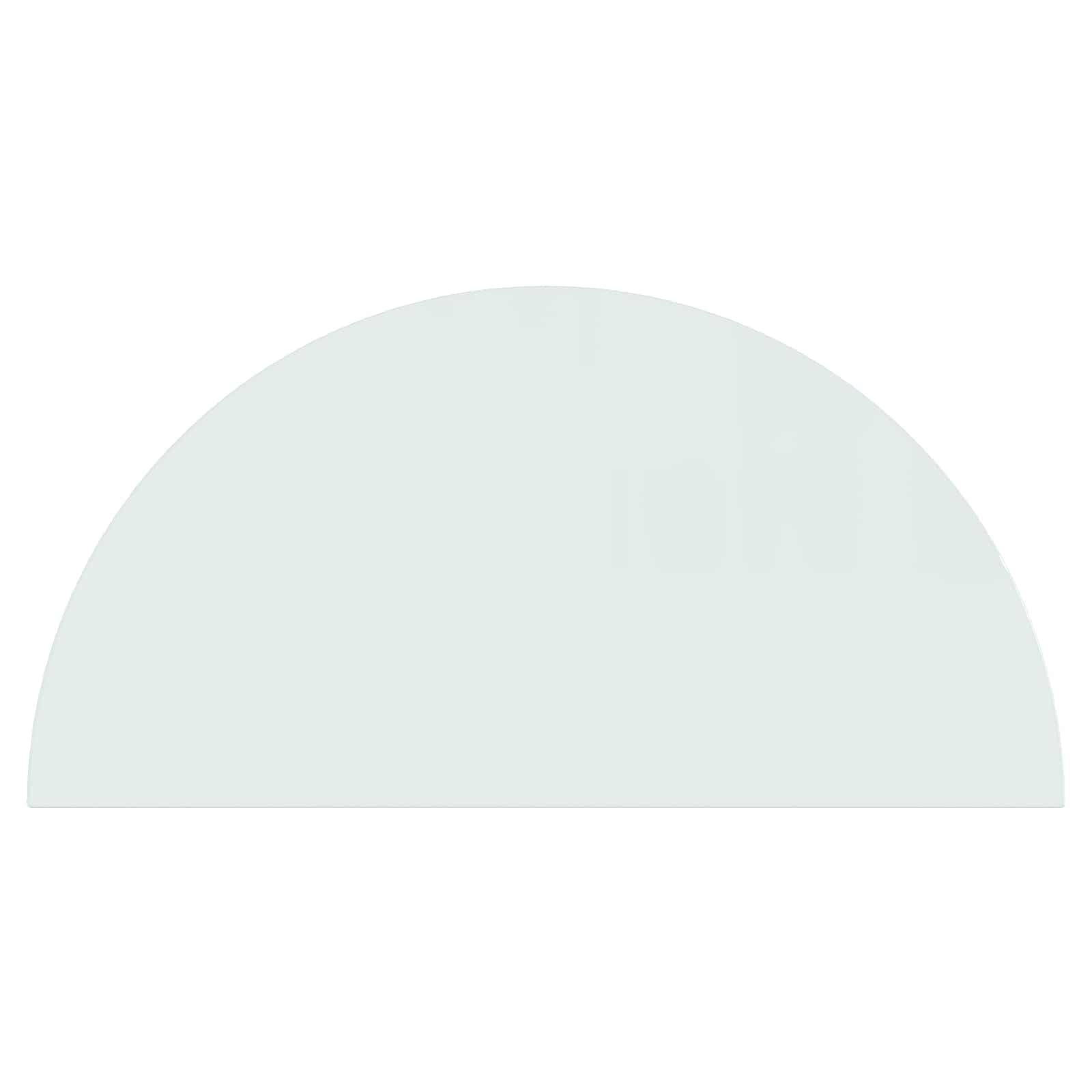 Kamin Bodenplatte 1200 x 600 mm aus Glas, Funkenschutzplatte für Kaminofen, Hitzebeständige Glasplatte für Boden, Bodenschutzplatte transparent