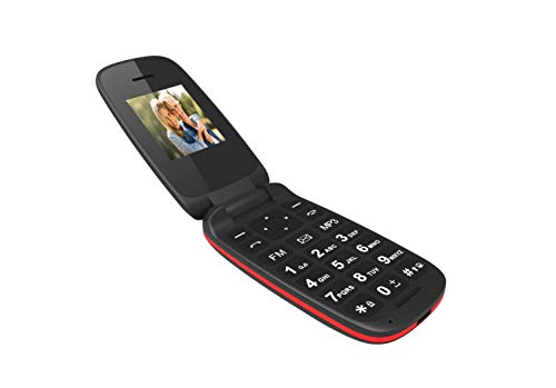 Ushining Unlocked Flip Cell Phone for Seniors,Easy-to-Use,Long Standby time,T-Mobile Card Suitable (Black) - Thumbnail 3